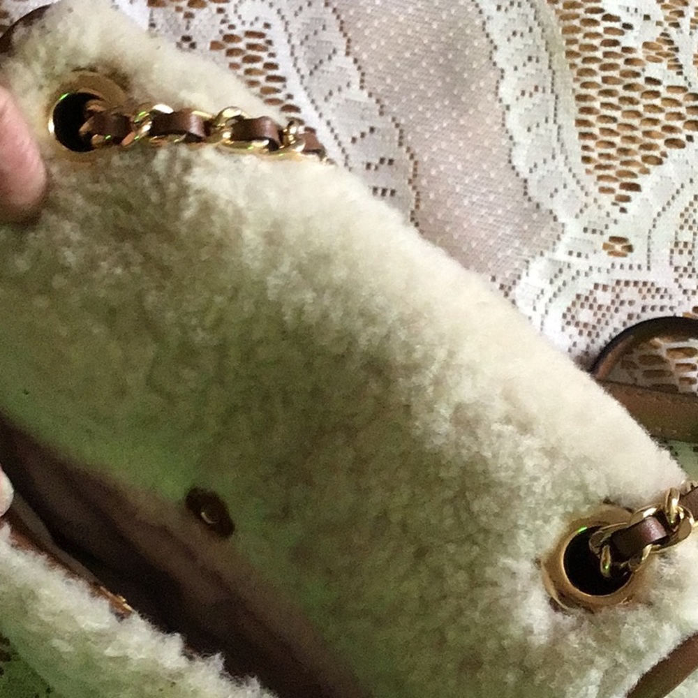 Michael Kors sheepskin Crossbody bag or shoulder bag purse - Picture 6 of 7